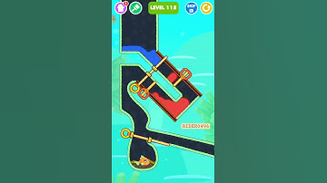 SAVE THE FISH🦈 | level 115 completed | #shorts #games android,iOS gameplay| offline game| RIDER0496