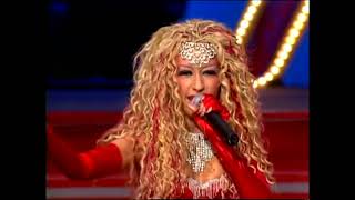 Video thumbnail of "Christina Aguilera, Lil Kim, Mya & Pink - Lady Marmalade (Live At MTV Movie Awards 2001)"