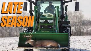 Over 50 Deer on Soybeans… Late Season Bowhunt Ends Fast