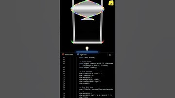 💡🧬 DNA Double Helix Animation in JavaScript | Canvas Masterpiece! | DevZiaul #shorts