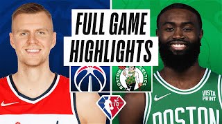 Game Recap: Celtics 144, Wizards 102