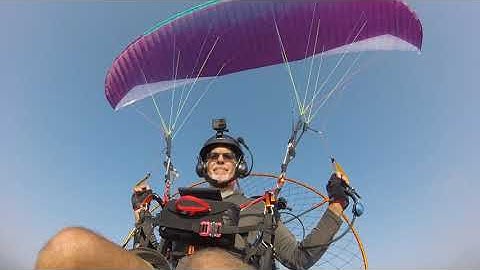 Old Guy Paramotoring-2nd Flight of the Eclipse Atom 80