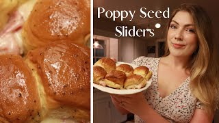 The Ham & Swiss Poppy Seed Slider Recipe People *Always* Ask Me For!