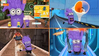 Despicable me Mnion rush DOWNTOWN Evil minion vs El Macho and Vector Boss Battle part 2 gameplay ios