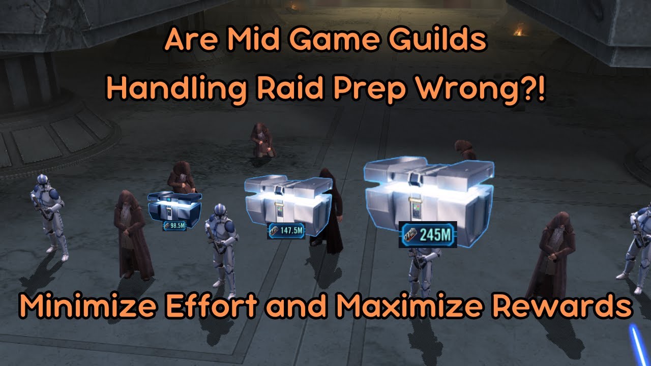 Guilds are Handling Order 66 Raid Prep Incorrectly - Succeed With ...