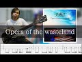 Roselia - Opera of The Wasteland  Bass Cover 弾いてみた TAB ベース