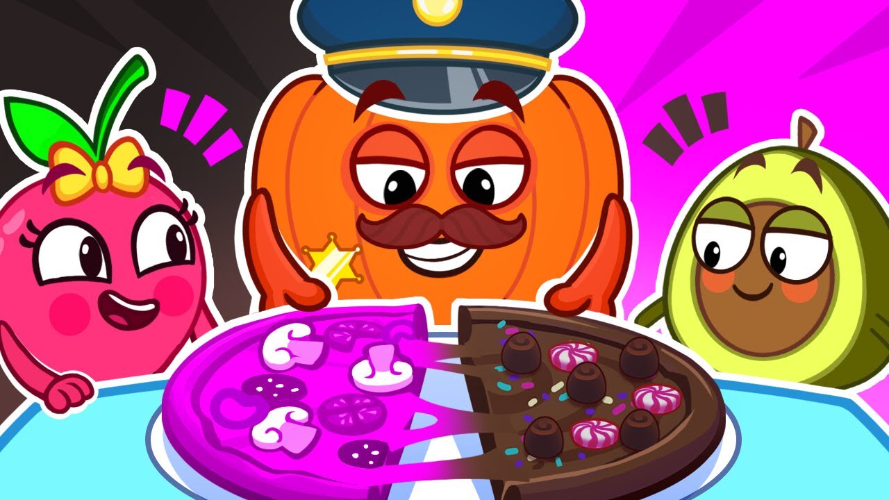Pink vs Black Pizza Song! 💖🖤 Choose Your Favorite!🌈 Kids