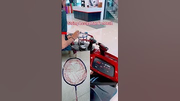 Yonex Gutting 🏸 Badminton String || Yonex BG 65 Titanium 🔈💥|| Best hitting sound with durability