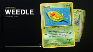 The Evolution of Weedle Pokémon Cards (1999-2026) 🐛