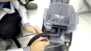 طريقة غسيل المفروشات و الكنب بمكنسة هوفر الشهيرة f5916901 hoover best vacuum cleaner vax vacu youtube