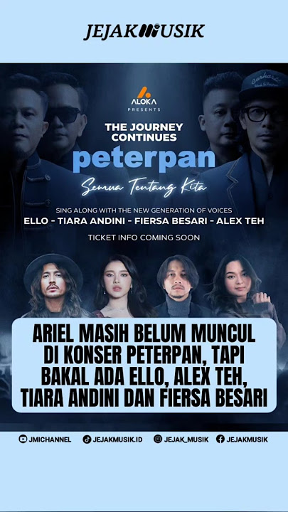 TANPA ARIEL, PETERPAN GAET ELLO, TIARA ANDINI, ALEX TEHDAN FIERSA BESARI!!