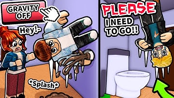 I used Roblox admin to SWITCH THE GRAVITY