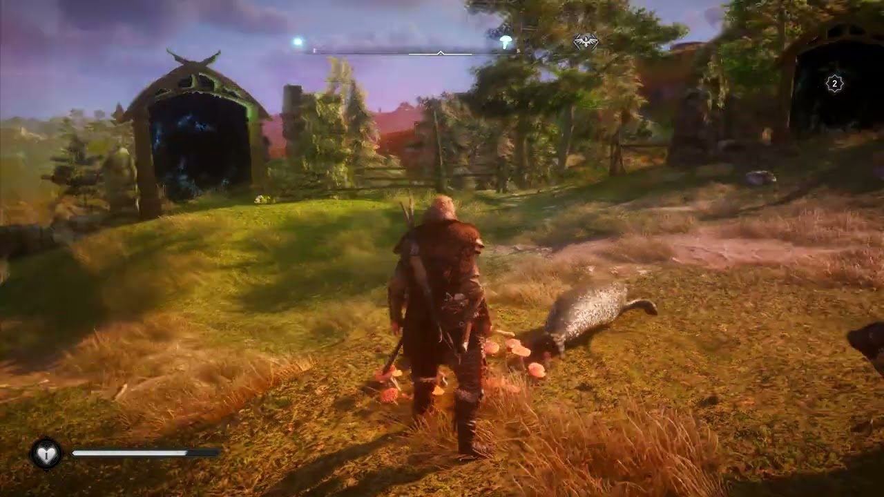 Assassin's Creed Valhalla 2024 - 4K gameplay - mushroom madness