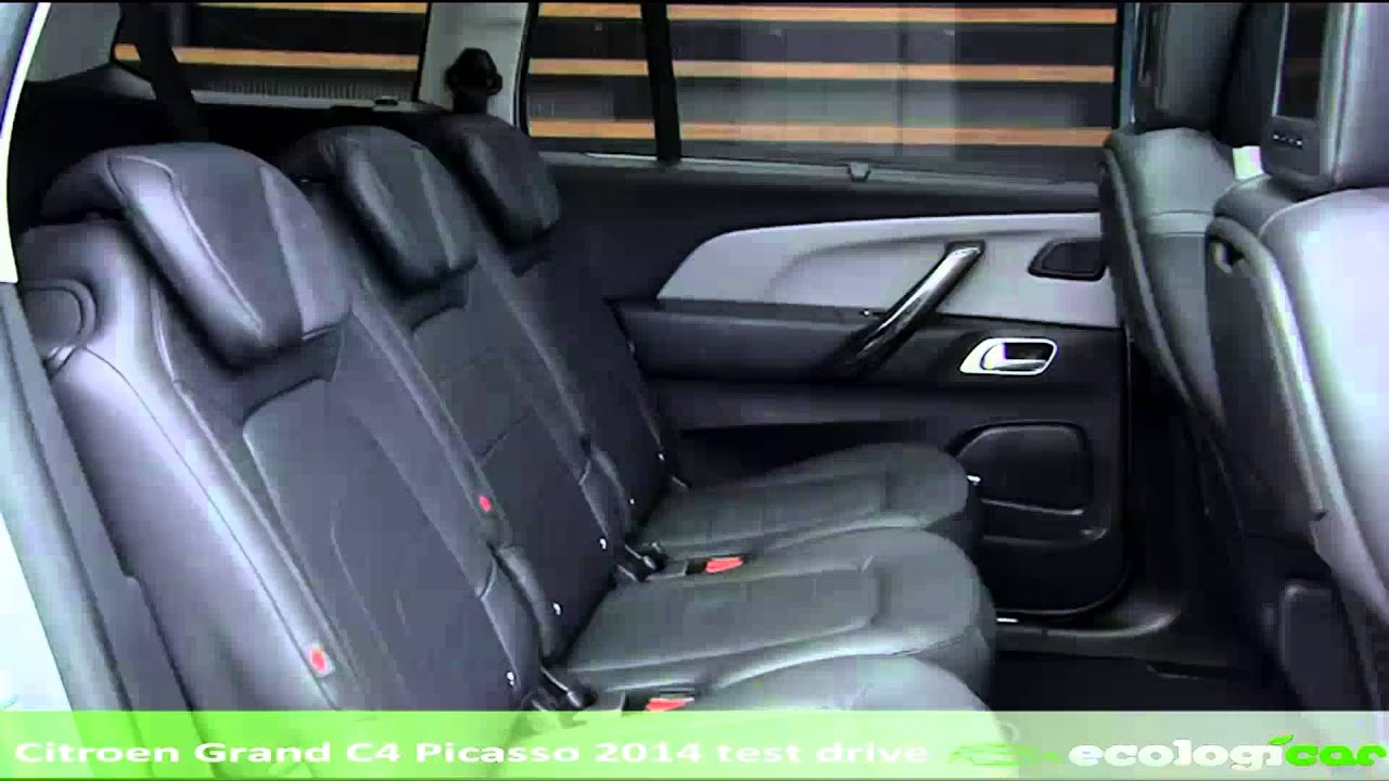 test drive citroen c4 grand picasso 2014