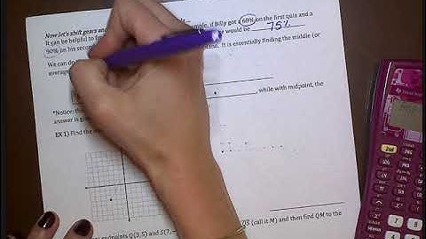 Distance & Midpoint Formulas