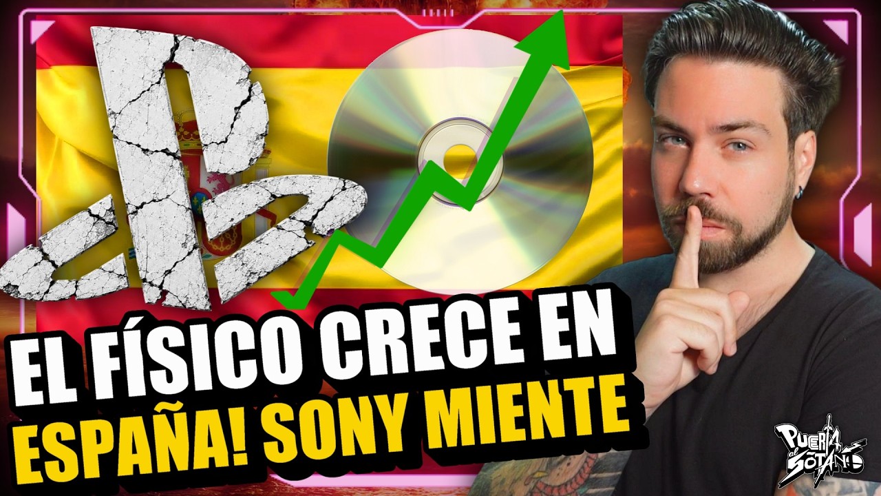 🔥Playstation NOS MIENTE a través de la PRENSA!? El FÍSICO CRECE EN ESPAÑA y otros países!