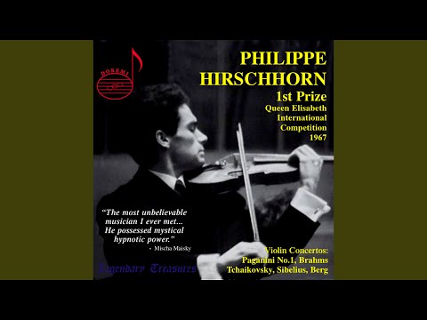 Violin Concerto in D Minor, Op. 47: III. Allegro ma non tanto (Live)