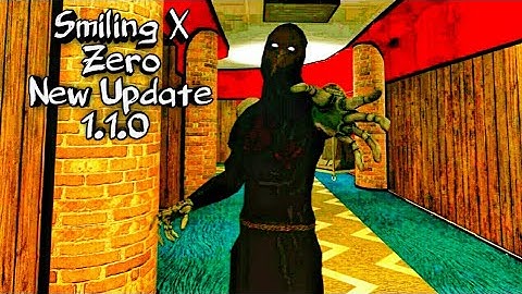 Playing Smiling X Zero Classic Scary Horror Game. New Update 1.1.0. (Run skill Added). Full Gameplay