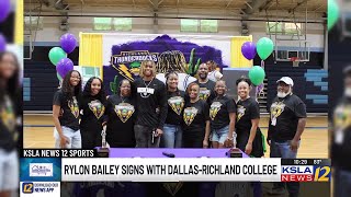 Rylon Bailey signs with Dallas-Richland College