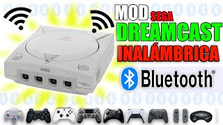 MOD SEGA DREAMCAST BLUETOOTH #blueretro