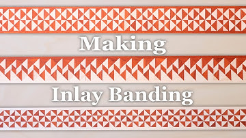Take Your Woodwork To The Next Level! How To Make Inlay Banding!