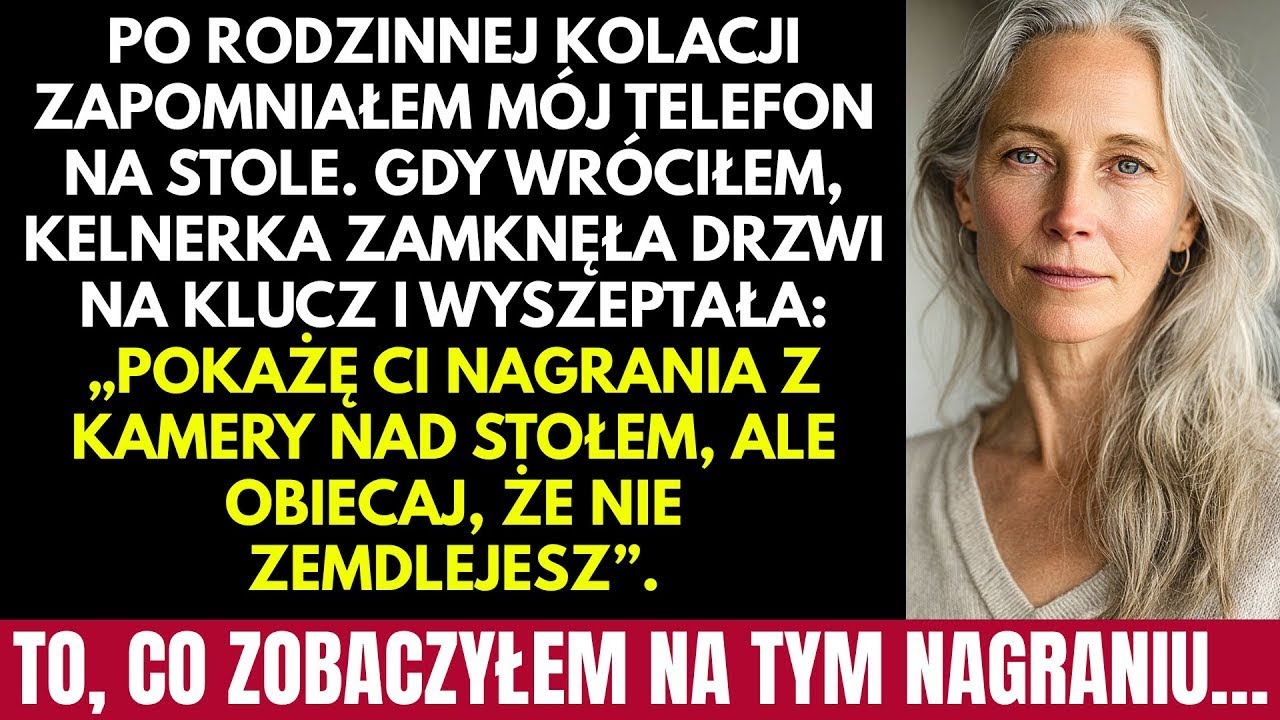 Gdy miałem już wyjść, kelnerka zamknęła drzwi  „Obiecaj, że nie zemdlejesz!”  Ale…