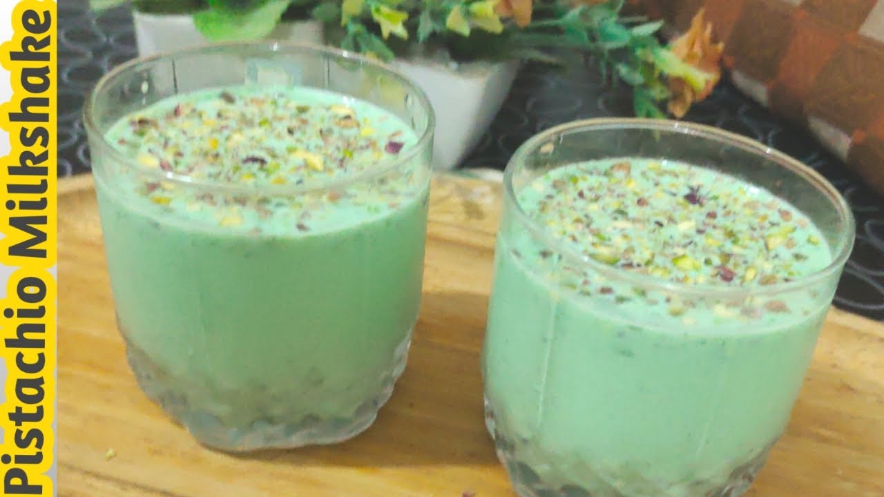 Pistachio Milkshake Recipe Refrshing Pista Milk Iftar Recipe