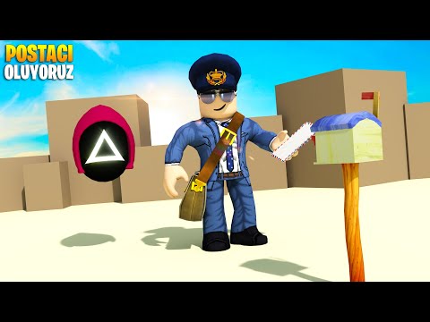 📭 Postacı Oluyoruz! Squid Game Petleri! 📭 | Postman Simulator | Roblox Türkçe