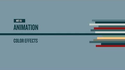 Adobe Animate Color Effects