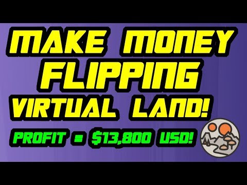 How to Make Money Buying and Selling Virtual Land | Decentraland Flipping