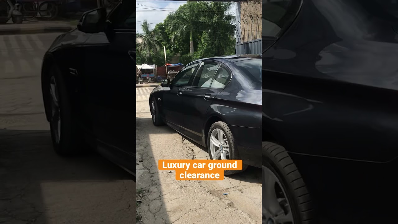 BMW series 5 ground clearance| 