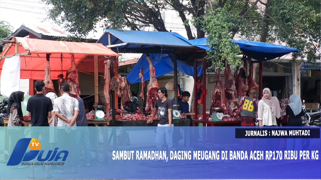 Sambut Ramadhan, Daging Meugang di Banda Aceh Rp170 Ribu Per Kg