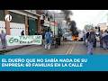 Drama metalúrgico: dueño vendió todo y dejó a los empleados en la calle