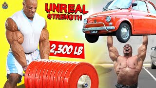 STRONGEST BODYBUILDERS IN HISTORY - UNREAL STRENGTH - INSANE WEIGHTS AND LIFTS
