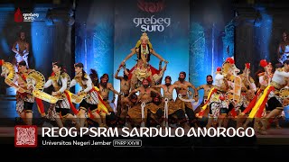 PSRM SARDULO ANOROGO - UNEJ JEMBER - FESTIVAL NASIONAL REOG PONOROGO XXVIII - GREBEG SURO 2023