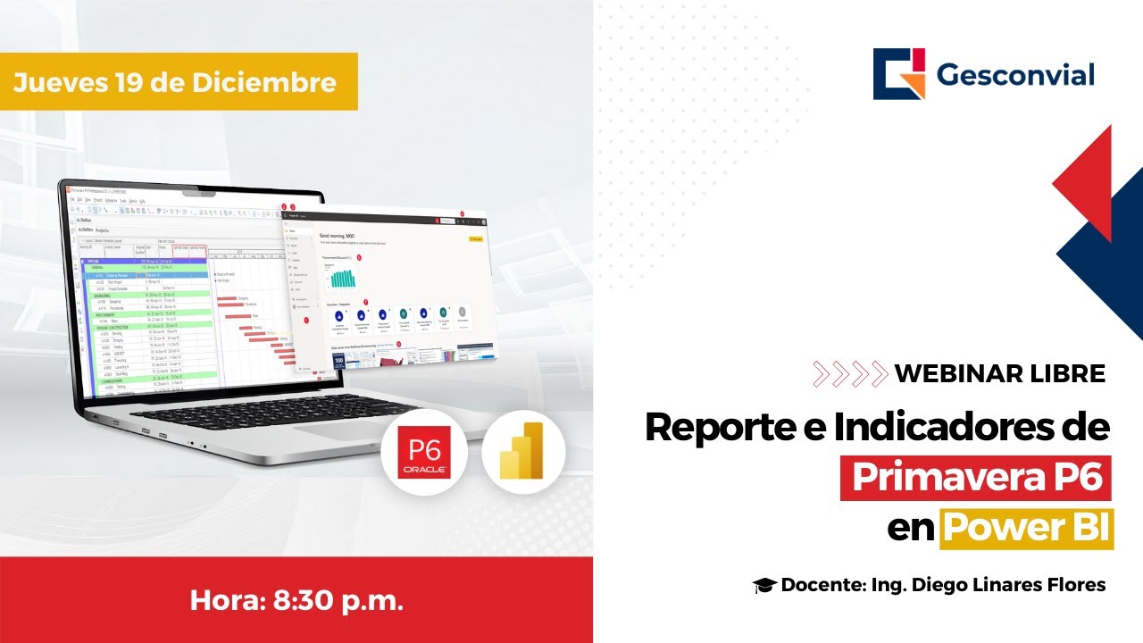 Webinar - Reporte e Indicadores de Primavera P6 en Power BI