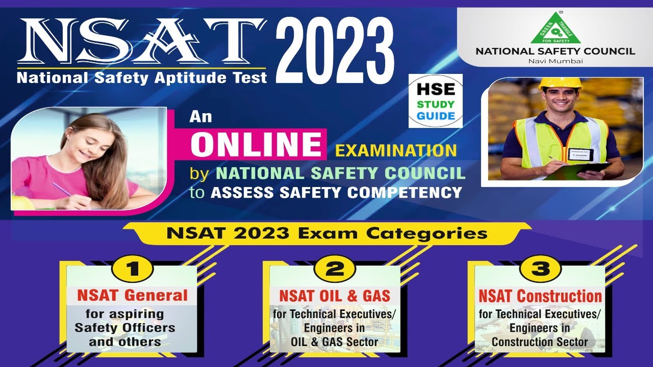 National Safety Aptitude Test (NSAT) 2023 NSAT 2023 NSAT Exam by