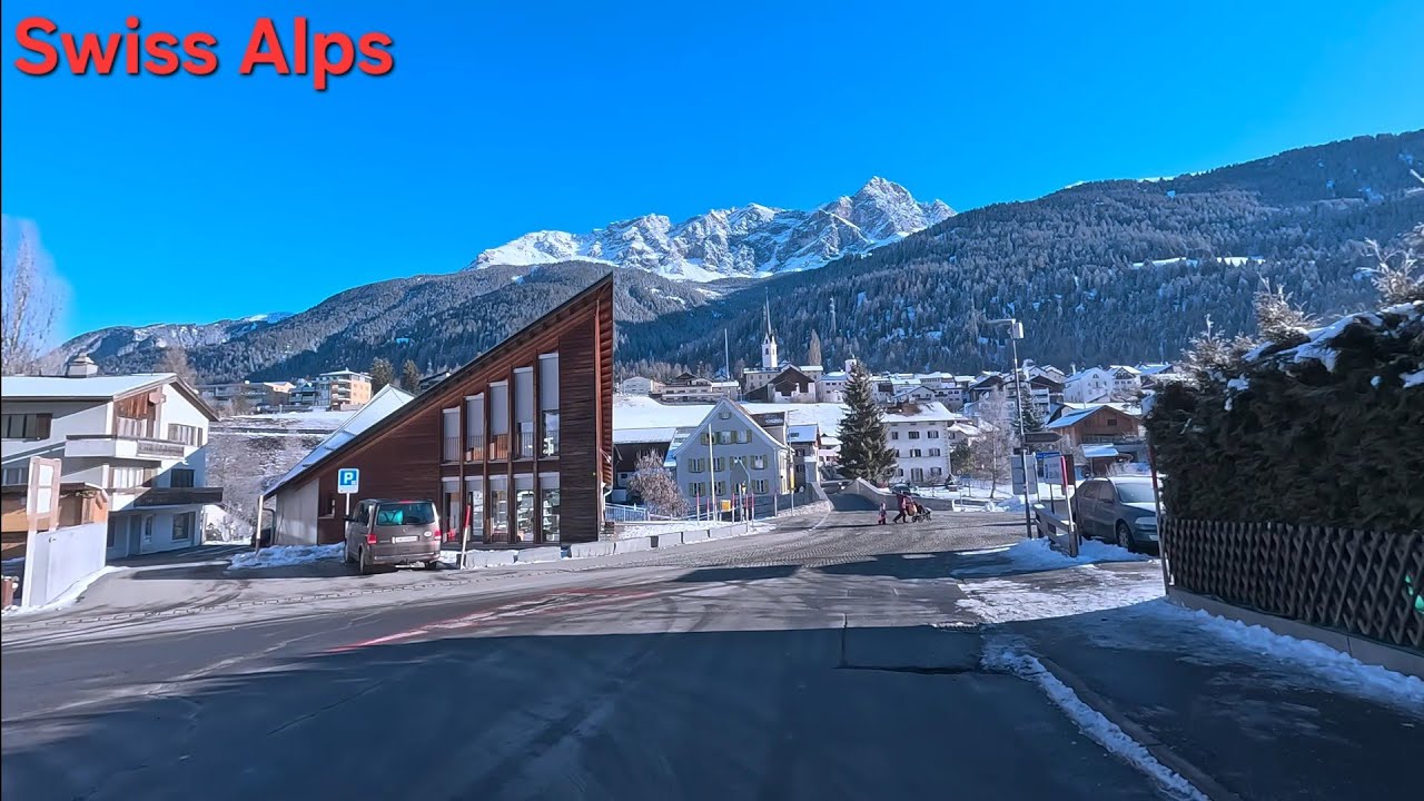 Peaceful Winter Drive in Switzerland 🇨🇭 4K