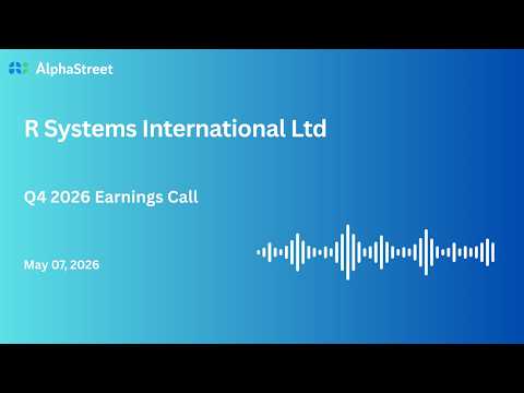 R Systems International Ltd Q4 FY2025-26 Earnings Conference Call
