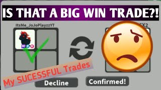 I Traded a MEGA EVIL UNICORN in ADOPT ME + I MADE A PROFIT!? MY SUCESSFUL Trades Adopt me