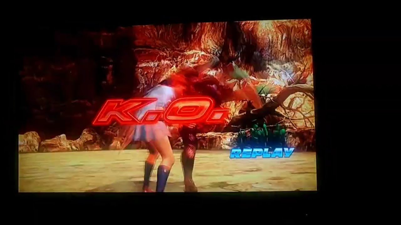 Tekken Tag Tournament 2 Prologue Devil Jin Double Kick Throw on Xiaoyu Ko Ryona YouTube