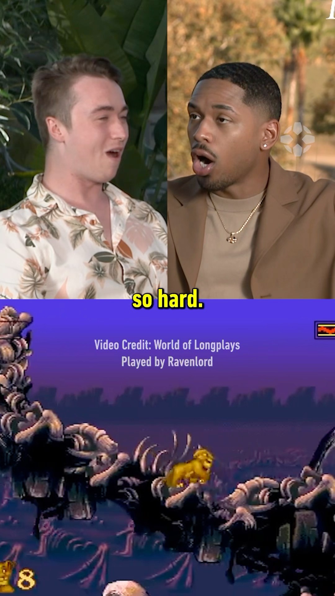 The infamous Lion King game for SNES
