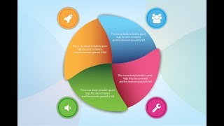Learning Graphics Design / How to Design 'Circle Infographic' / Vector Art design Tutorial