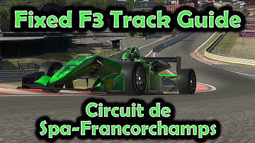 iRacing Track Guide Spa | Fixed Dallara F3 | W7 S1 2023 | 2:12.285