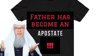 Father became Apostate I've tried everything 2 bring him back to Islam but he refuses assim alhakeem Resimi