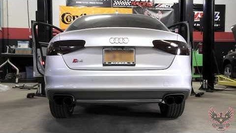 2013 Audi S4 - AWE Tuning Downpipe (non-resonated) and Catback Exhaust | Real Auto Dynamics