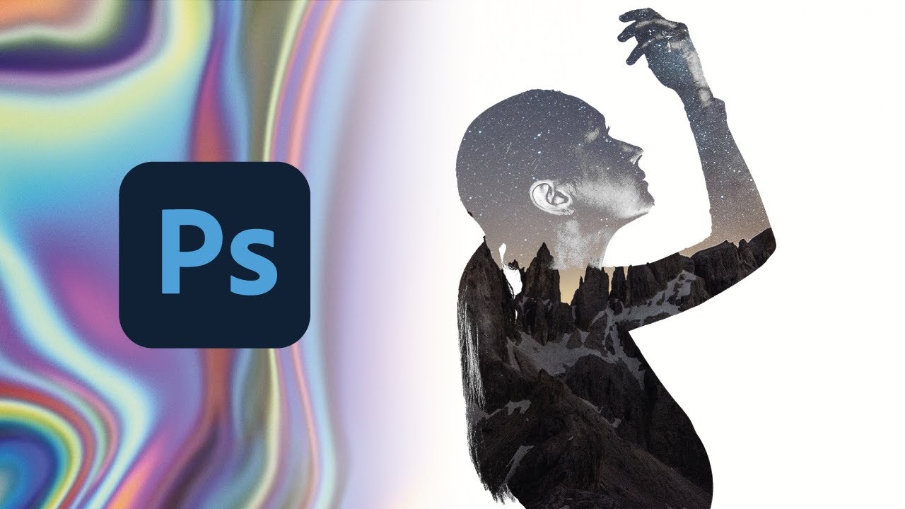 Come creare l'effetto Doppia Esposizione con Photoshop - YouTube