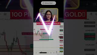100 PIPS DONE IN LIVE TRADING💸#xauusd #livetrading #cryptolive #btc