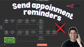 Send APPOINTMENT REMINDERS to your clients COMPLETELY FREE !!! | n8n (no OpenAI API)