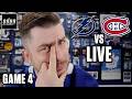 Montreal Canadiens vs Tampa Bay Lightning GAME 4 LIVE w/ Steve Dangle